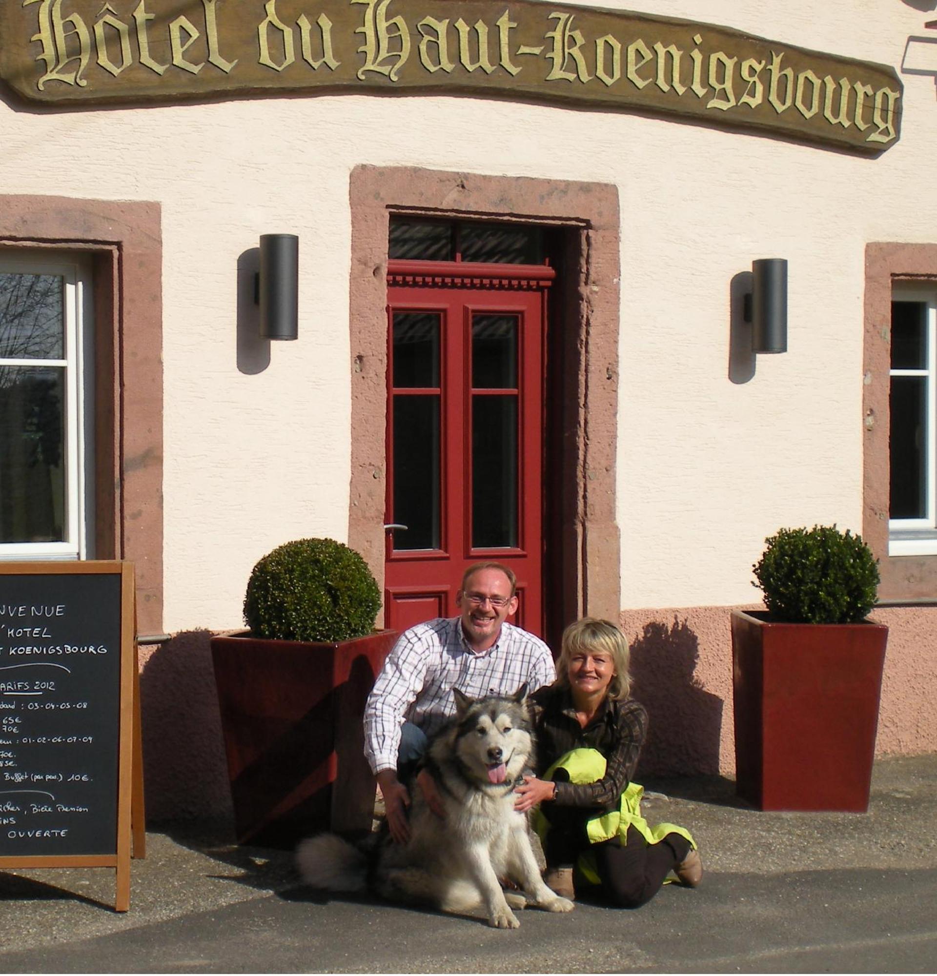Hotel Du Haut Koenigsbourg- Entre Vignes Et Chateau Thannenkirch Buitenkant foto
