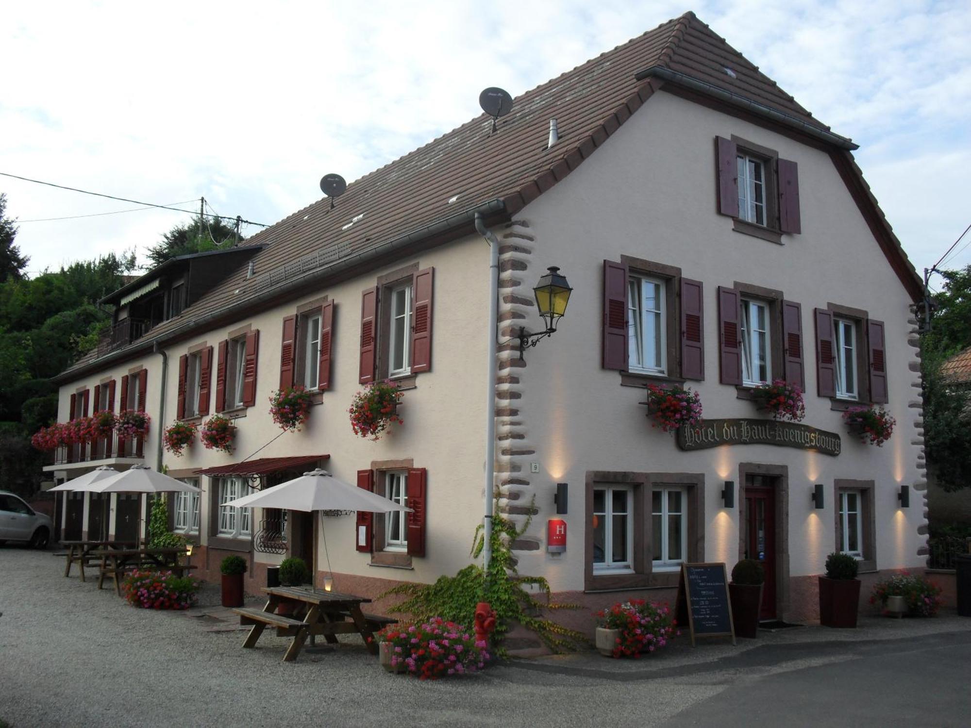 Hotel Du Haut Koenigsbourg- Entre Vignes Et Chateau Thannenkirch Buitenkant foto